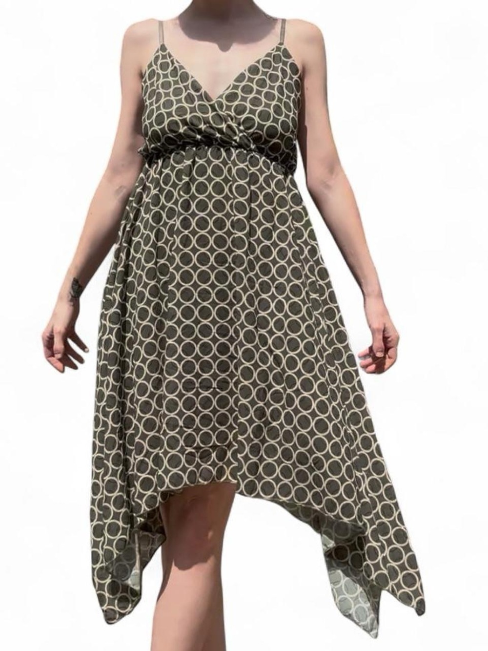 NWT Green geometric dress